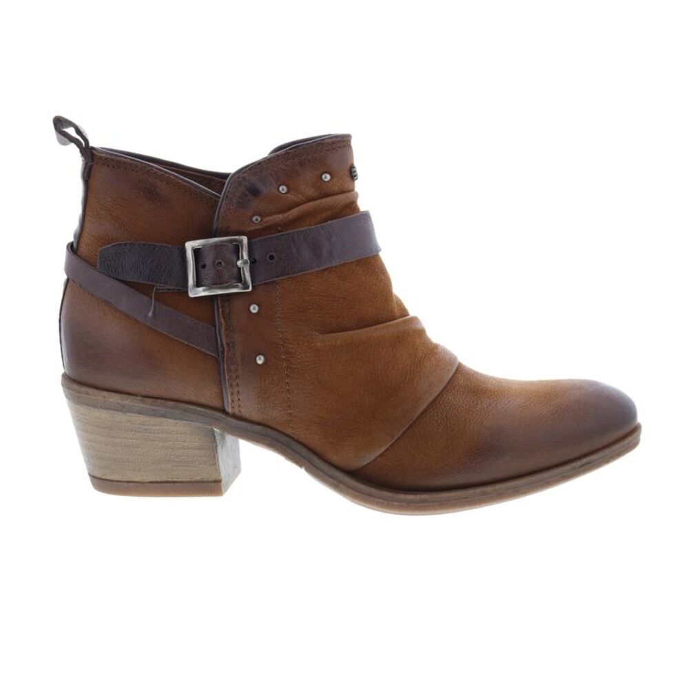 Brown Leather Ankle Boots